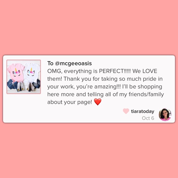 Kid’s (White Shirt) Glitter Unicorn T-shirt tee - Picture 4 of 5